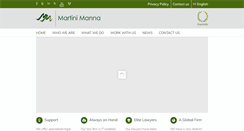 Desktop Screenshot of martinimanna.com