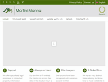 Tablet Screenshot of martinimanna.com